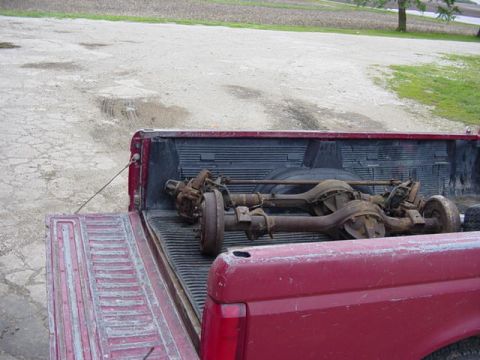 1992 Ford Bronco - both offset to the correct side.