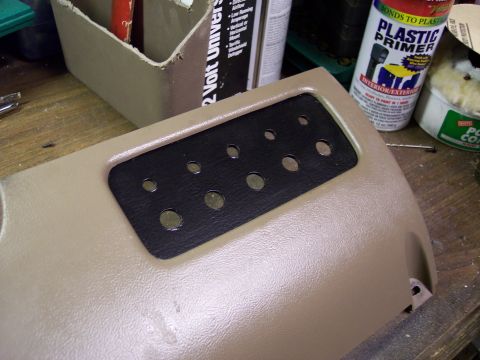 1996 Ford Bronco - Yes, I buggered up the center LED hole, but you won't notice it once the LED is in.