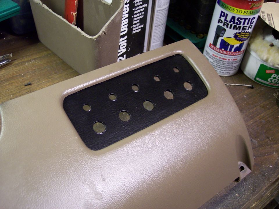 Yes, I buggered up the center LED hole, but you won't notice it once the LED is in.