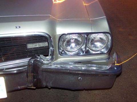 1973 Ford Ranchero - front-end crushed too!