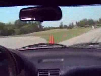 2003 Ford Focus - kevin spining out at the Autobahn Country club's North track.