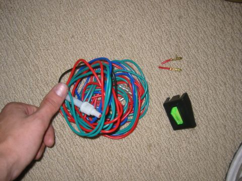 1995 Ford Bronco - this is the wiring harness that comes with explorer procomp driving lights. i didn't need the wiring so here it is. comes with switch, fuse…