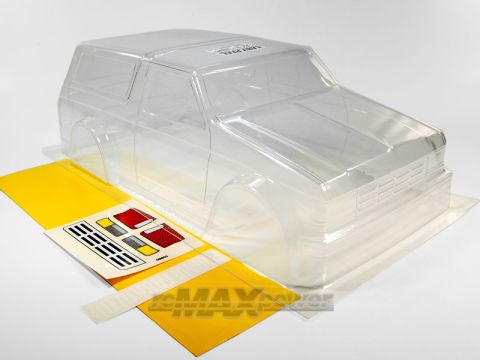 1988 Ford Bronco - This is a clear plastic body for an RC car, not a 1988 Ford Bronco.