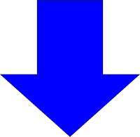 1988 Ford Bronco - A simple graphic of a blue arrow indicates direction.