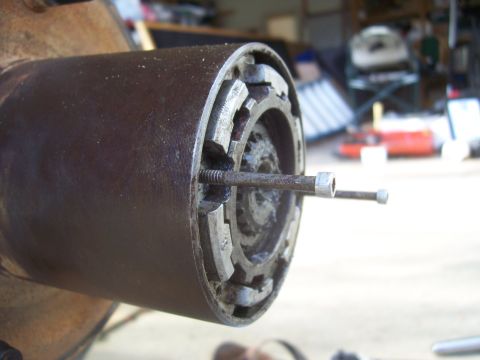 1994 Ford Bronco - This image shows a close-up of a vehicle hub assembly, not a 1994 Ford Bronco.
