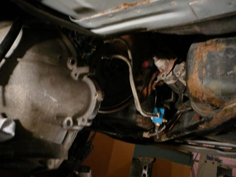1997 Mercury Grand Marquis - Transmission is down and out!!!! Never took the transmission off of the jack. Only fluid that was drained was about 1/2 quart the spilled o…