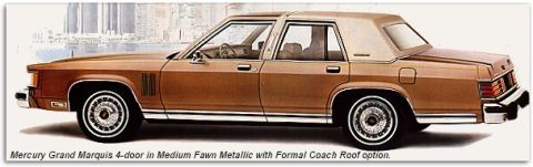 1982 Ford Crown Victoria LTD - 1981 Grand Marquis 4-Door