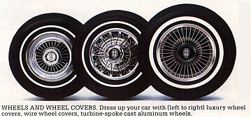 1982 Ford Crown Victoria LTD - 1981 Mercury Wheel Options