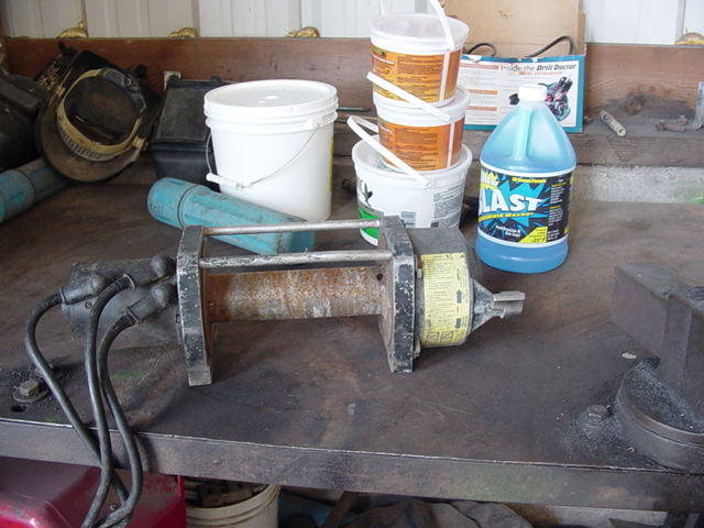 free X9 superwinch with a burnt out motor.