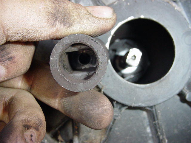 one part of adaptor from old motor