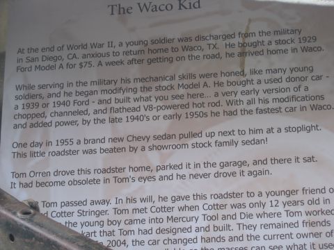 1996 Ford Bronco - A document titled 'The Waco Kid' tells a story about a soldier's car ownership and modifications.