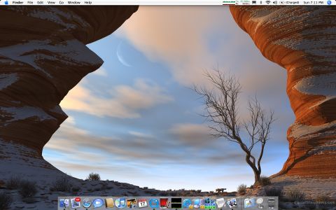 1989 Ford Bronco - Shot of my MBP desktop.