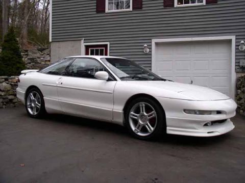 1996 Ford Probe - This 1996 Ford Probe GT is captured in a three-quarter front view, its sporty coupe design.