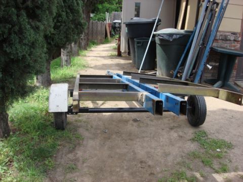 1983 Ford Bronco - Here is the other side. it is almost ready for the deck and sides.