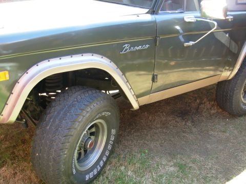 1975 Ford Bronco - This is what Frank & his wife eventually chose.