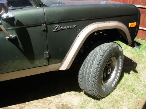 1975 Ford Bronco - This is what Frank & his wife eventually chose.
