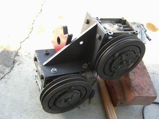 1980 Ford F-250 - set the spacing to use the rear pulley