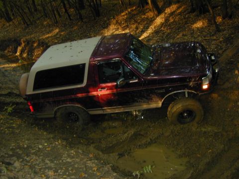 1996 Ford Bronco - No...thats not a winch cable
