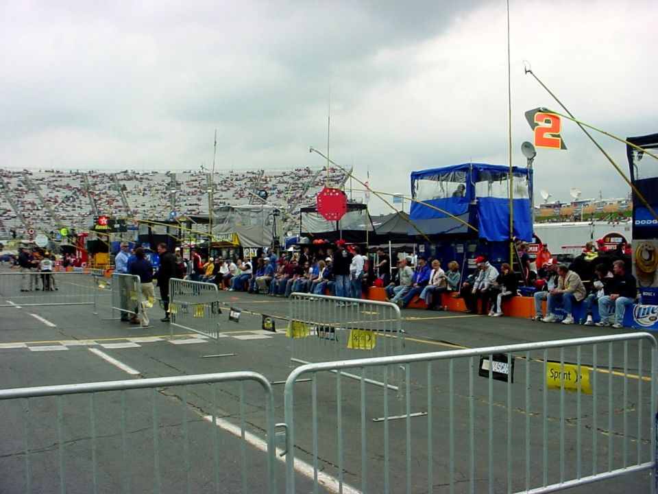 Race Day Filling up