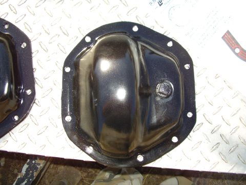 1981 Jeep CJ7 - A close-up view of a differential cover, with another partially visible to the left.