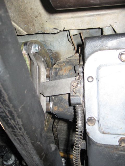1994 Ford Bronco - this is the end of the 1986 lincoln mark VIII rear brake line. With a little grinding, it fits perfectly over the HAD caliper lever arm. Th…