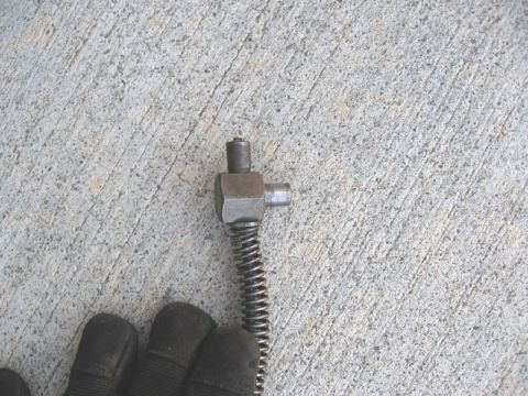 1994 Ford Bronco - stock line attachment from high angle driveline