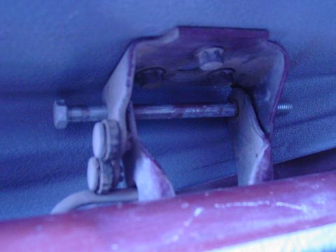 1979 Ford Bronco - This photo shows a door hinge mechanism, not a 1979 Ford Bronco.