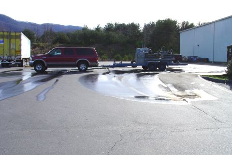 2002 Ford Excursion - Trailer is about 2400, the Lathe about 12,500 Also brought back a couple of 25HP motors with me on that trip just to make it worth wile. BT…