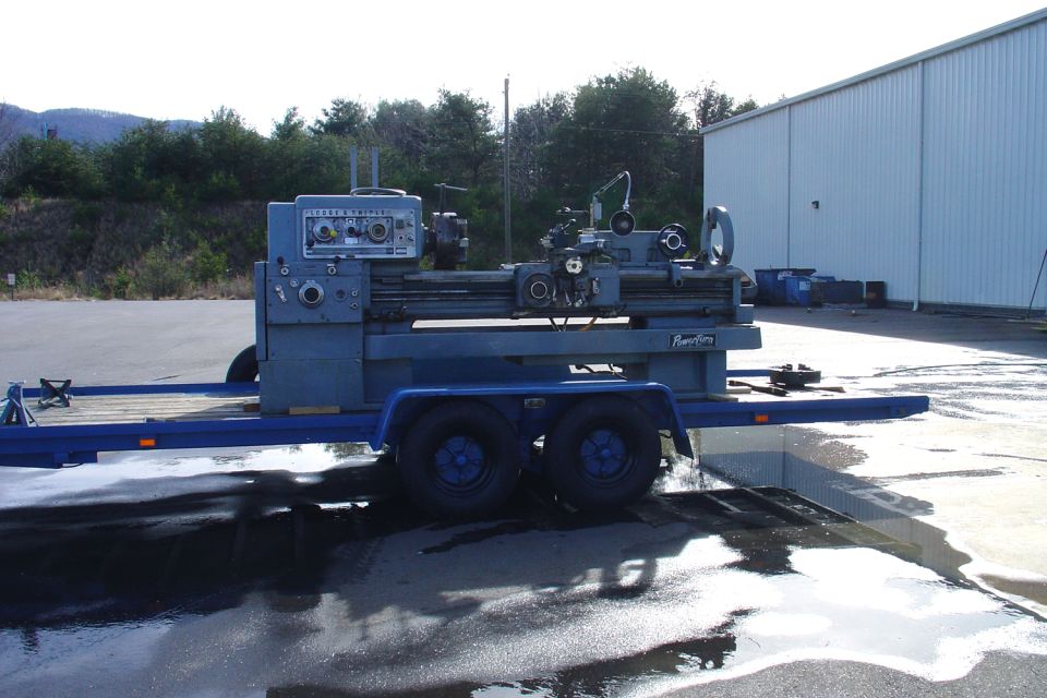 A 60s model Lodge and Shipley with almost no hours on it. Runs like new.