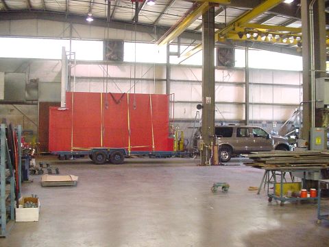 2002 Ford Excursion - A 10 by 20' part of the platform that went with the above, the rest of the system filled two 53 footers