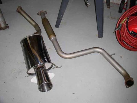 1996 Ford Probe - An aftermarket exhaust system part is shown, likely for a car.