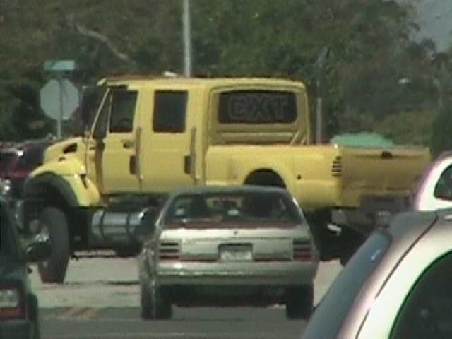 Big Yellow Ford Truck