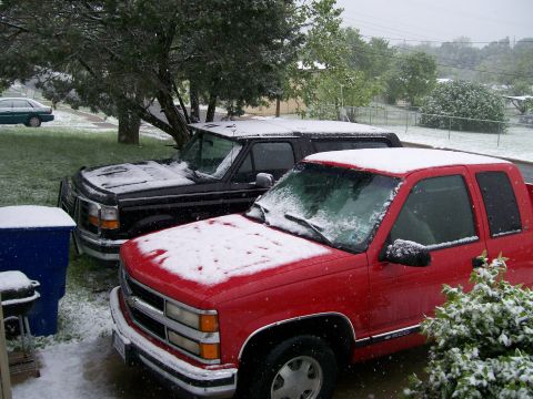 1995 Ford Bronco - just another snow pic