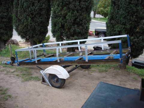 1983 Ford Bronco - with the corner posts in place i was tring a few different sides rails and supports. this was the final look. it is currently duct tape.