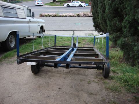 1983 Ford Bronco - here is what it will look like from behind. i do not need the 2 supports in the front but it looks better.
