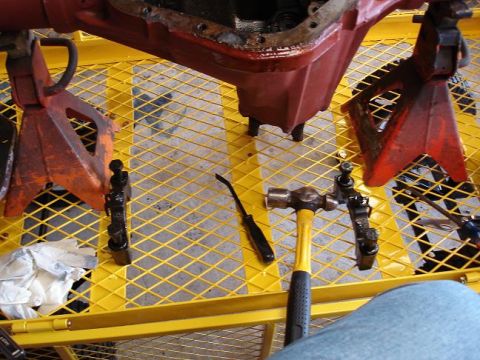 1986 Ford Bronco - keep bearing caps side specific