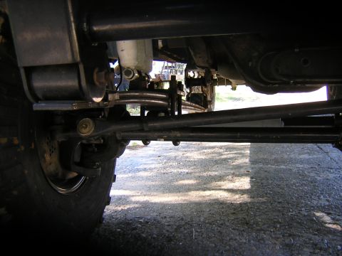 1997 Ford F-250 - Finished Product, note the Sky Manufacturing Shackle Reversal Kit