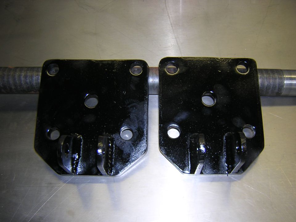 Custom U-Bolt Plates.  1/2" Plate.