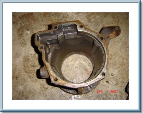 1978 Ford Bronco - Transfer case housing shown in detail, dated April 1, 2007.