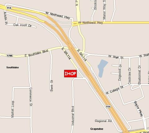 1978 Ford Bronco - Map to IHOP2