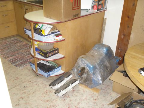1989 Ford F-250 - doesn't everyone keep a 460 in the dining room?