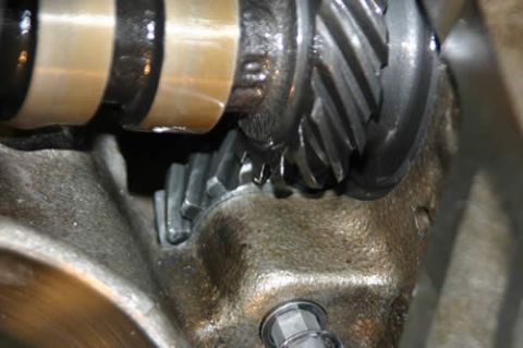 1972 Ford Ranchero - Gears and shaft detail, with a Supermotors.net watermark visible at the bottom right.