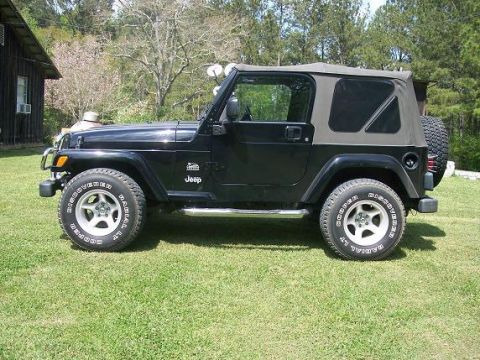 2004 Jeep TJ - left side