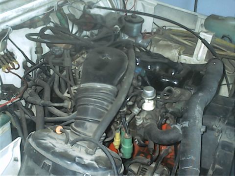1978 Ford Bronco - Old Engine