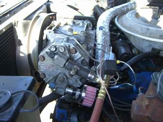 1980 Ford F-250 - vilter and pop off valve on the compressor