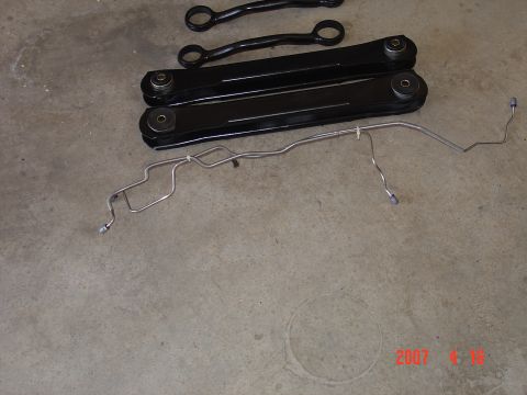 1973 Ford Ranchero - New rear brake lines too.