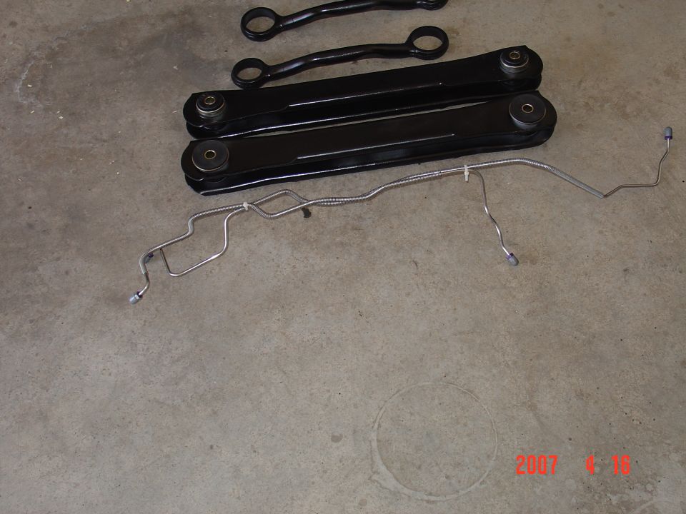 New rear brake lines too.