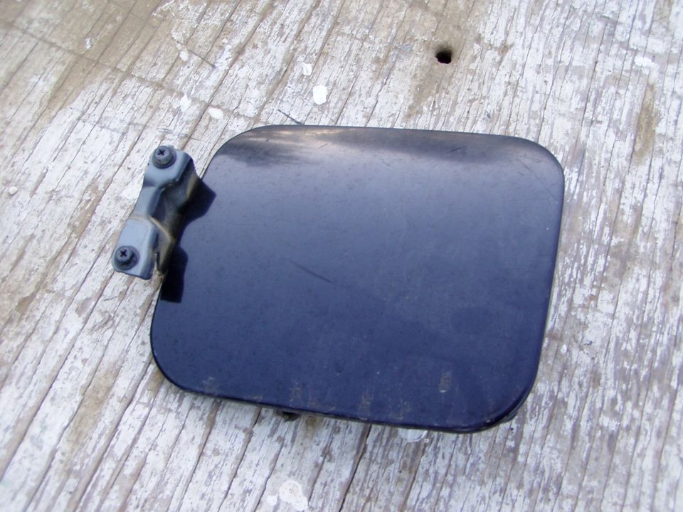 Black Fuel door, slight fading