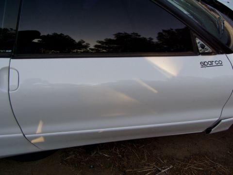 1993 Ford Probe - White Door, lock shaved