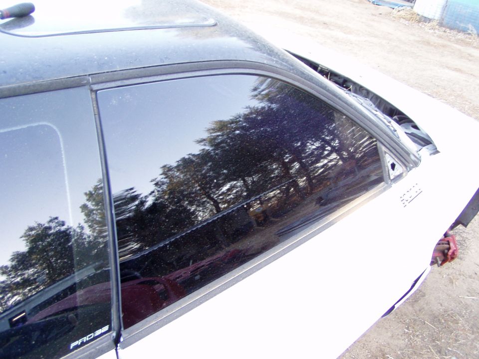 Tinted front windows
